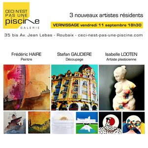 Expositions Vernissage nouveaux artistes