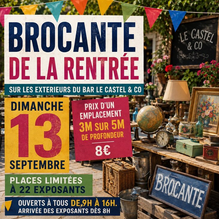  Brocante la rentrée