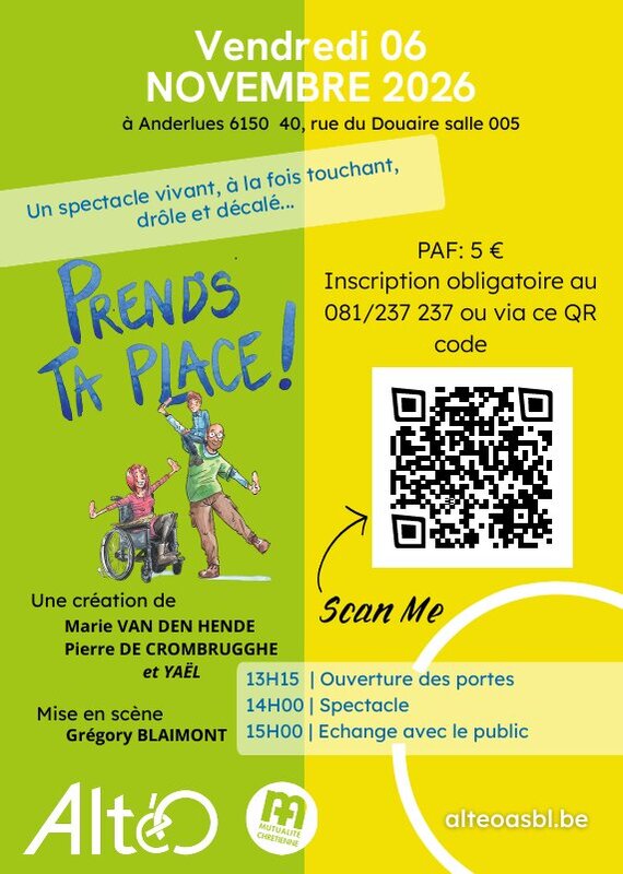 Spectacles Prends place