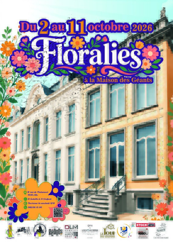 Expositions Les Floralies la Maison Géants - 1ere édition - Ath