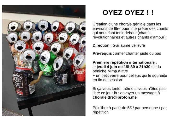 Stages,cours Chorale géniale