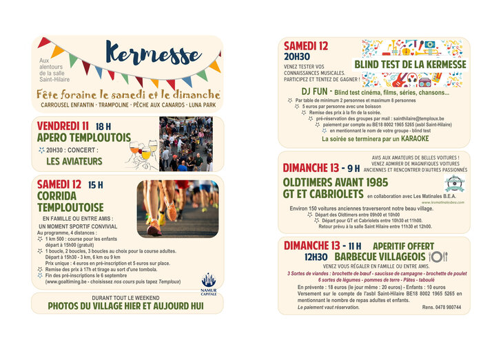 Loisirs Kermesse fête foraine  Saint-Hilaire