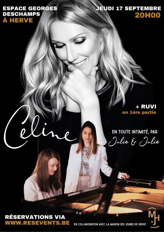Concerts Céline Dion, toute intimité, Julie & Julie