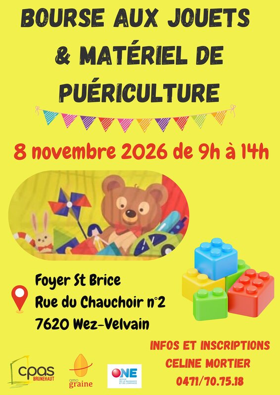Loisirs Bourse jouets & matériel puériculture