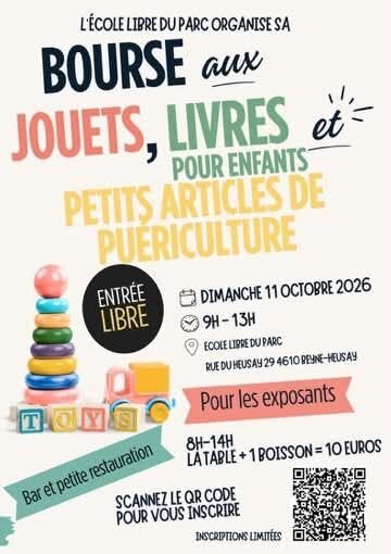 Loisirs Bourse jouets, livres pour enfants petits articles puériculture