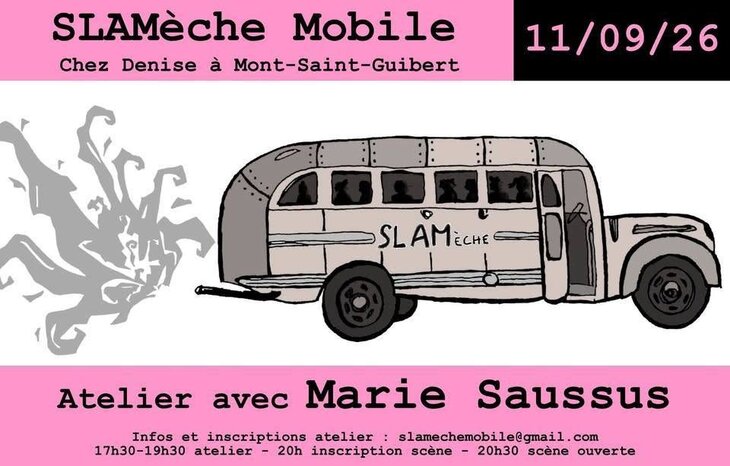 Stages,cours Slamèche Mobile - Atelier d écriture Open Slam