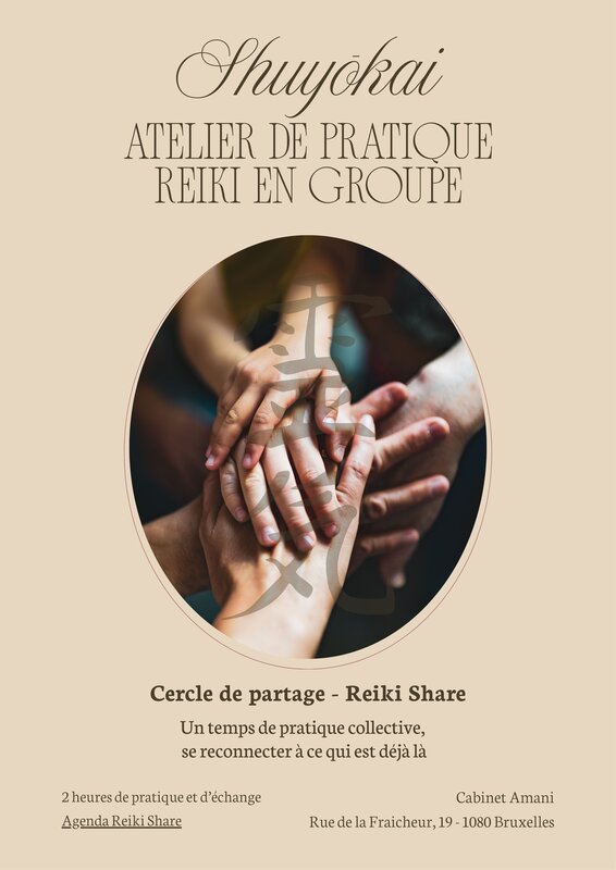 Stages,cours Shuyôkai Cercle partage Reiki