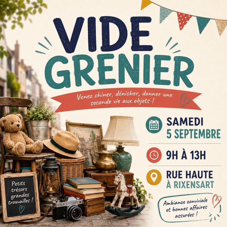  Garage sale - vide grenier
