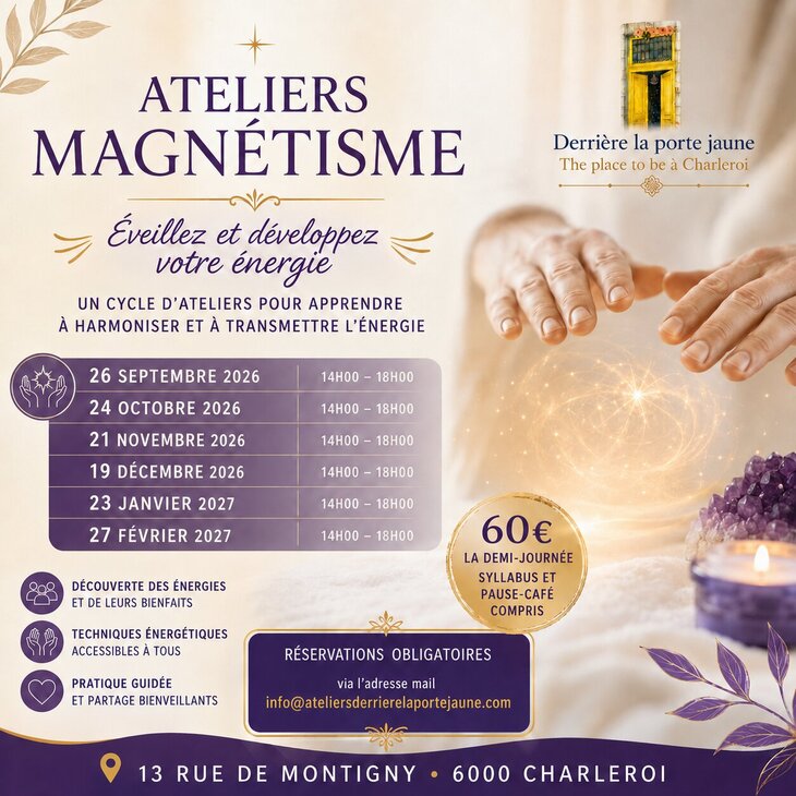 Stages,cours Initiation Magnétisme