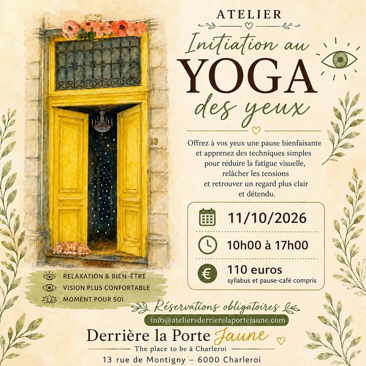 Conférences Initiation yoga yeux