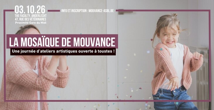 Stages,cours Atelier danse Enfant/Parent avec Pauline Brouyaux