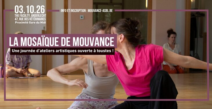 Stages,cours Atelier danse Danse Contact Improvisation avec Bénédicte Mottart