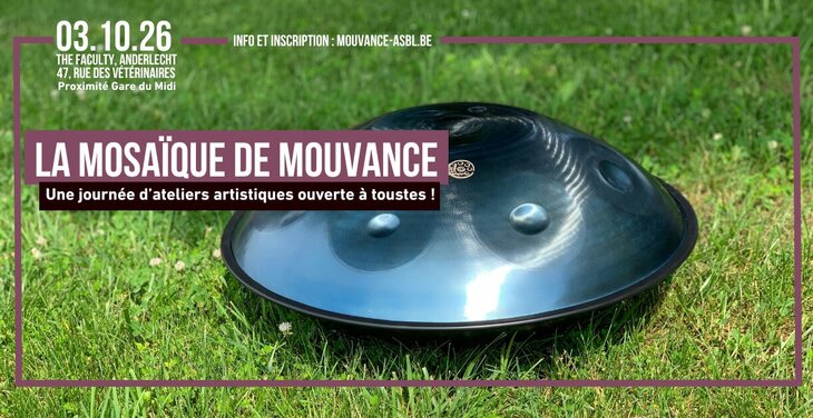 Stages,cours Atelier d’écriture & Handpan live ! avec Elisa Angelis Alison Barnich