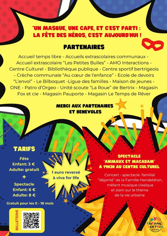 Loisirs Enfance Fête -  Super Héros 