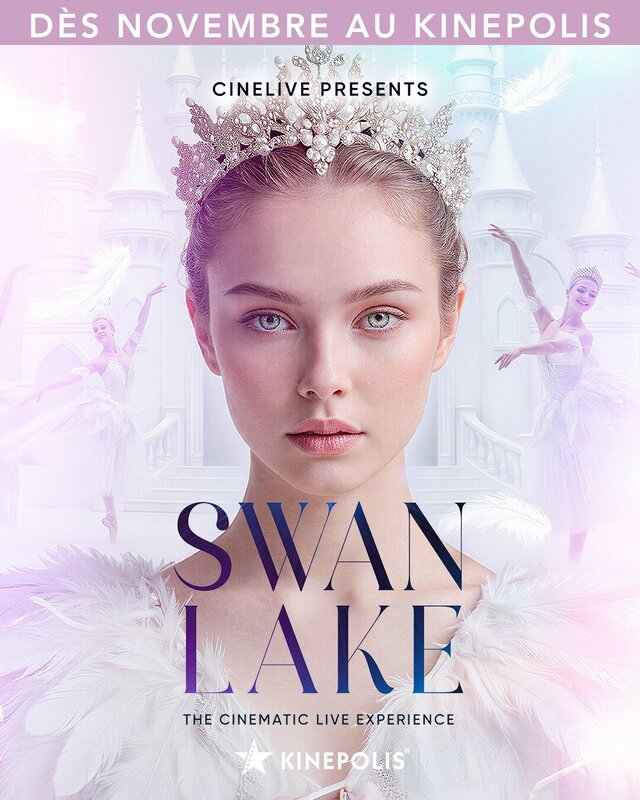 Spectacles Cinelive : Lac Cygnes