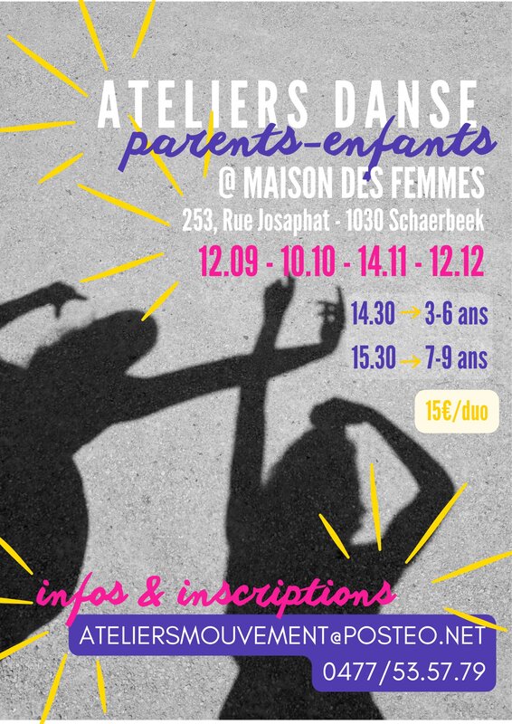 Stages,cours Atelier danse Parent-enfant
