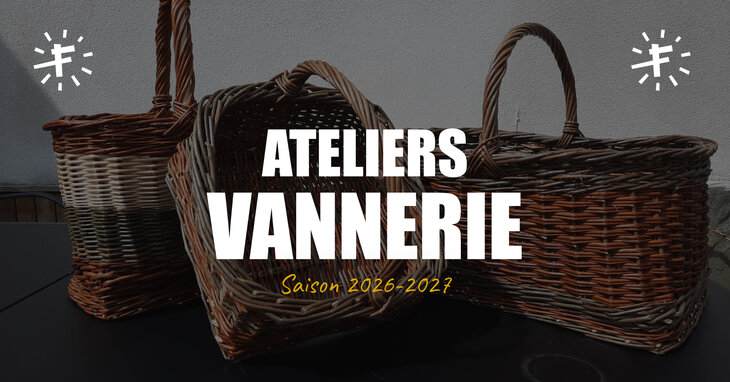 Stages,cours Atelier vannerie