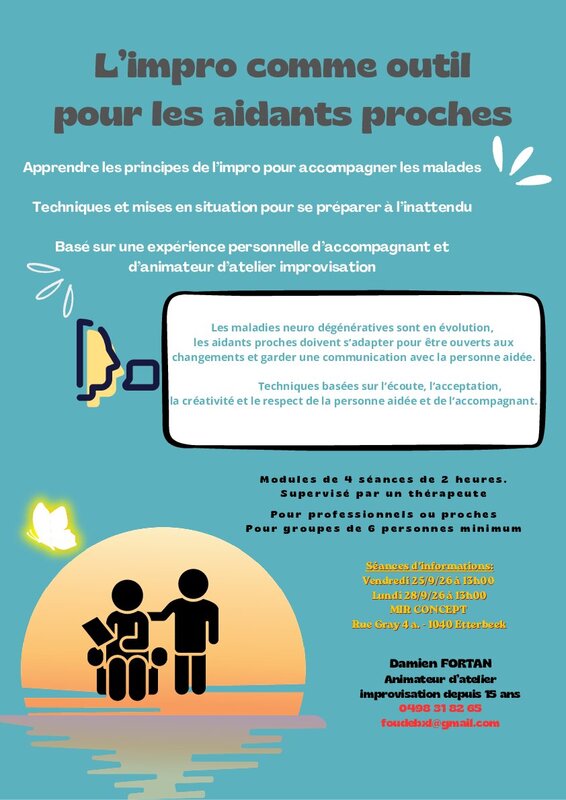 Conférences Séance info l improvisation comme outil pour aidants proches alzheimer