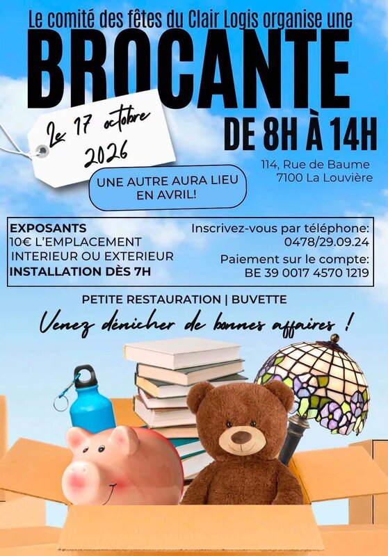  Brocante l école spécialisée Clair Logis