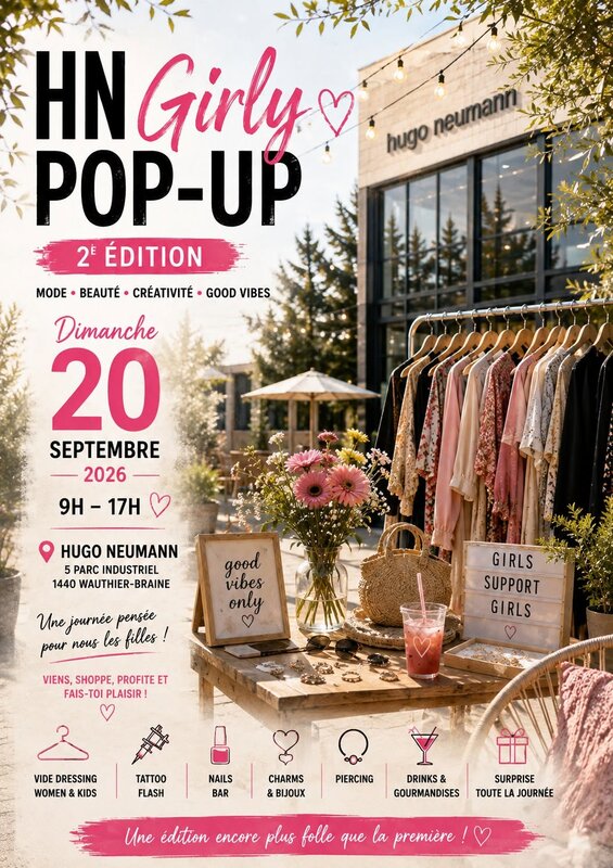 Loisirs Hn Girly Pop-Up Vide Dressing - 2ème édition