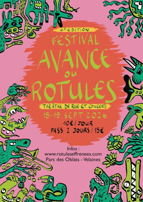 Concerts Avance rotules - festival concerts arts rue