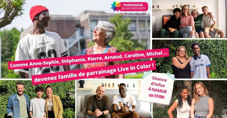 Conférences Séance d infos : devenir parrain/marraine d un·e jeune réfugié·e