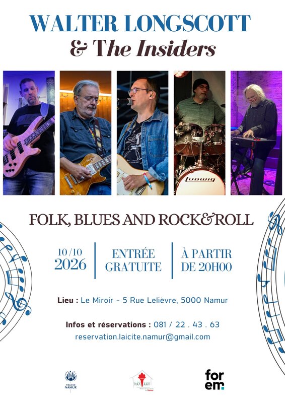 Concerts Walter Longscott The Insiders