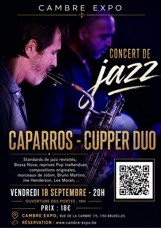 Concerts Concert jazz - Caparros-Cupper Duo