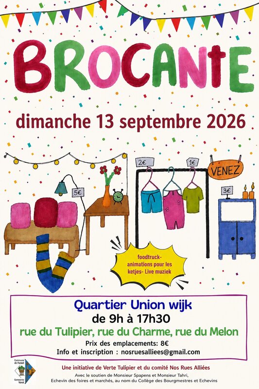  Brocante annuelle quartier