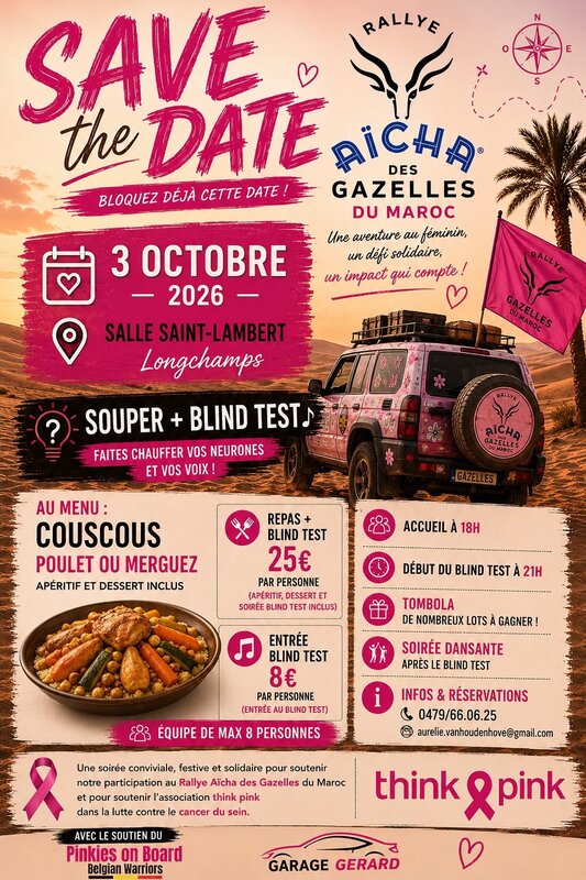 Soirées Soirée Repas Couscous + Blind Test