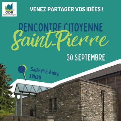 Stages,cours Aux habitants aux habitantes Saint-Pierre, Sberchamps, Lamouline, Presseux Flohim