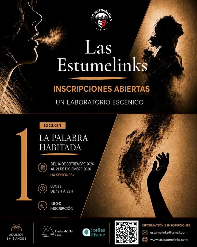 Stages,cours Le cycle La Palabra Habitada, Laboratoire théâtral espagnol
