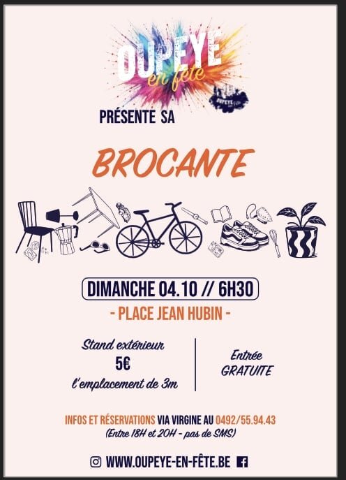 Brocante comité d Oupeye fête