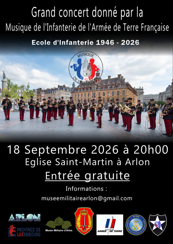 Concerts 80 e anniversaire l École d Infanterie
