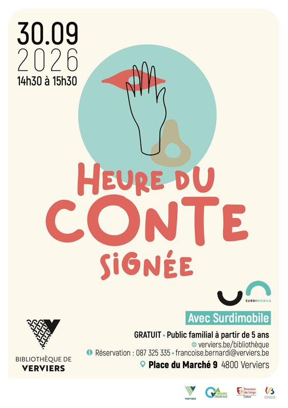 Spectacles Heure conte signée (Avec Surdimobile)