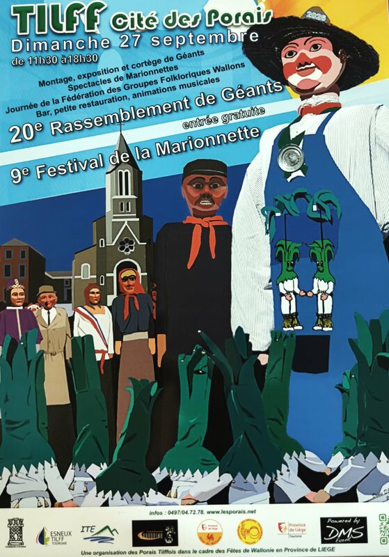 Loisirs 20ème Rassemblement Géants  9ème Festival la Marionnette