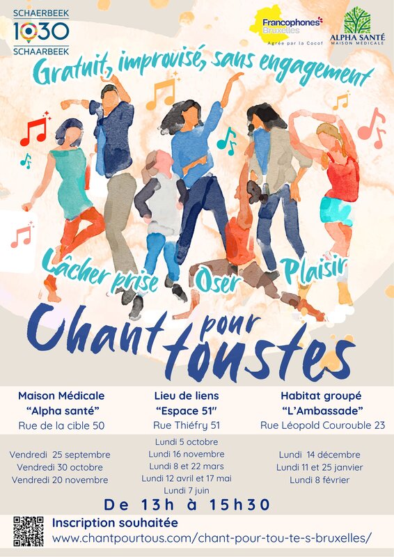 Stages,cours Chant pour toustes