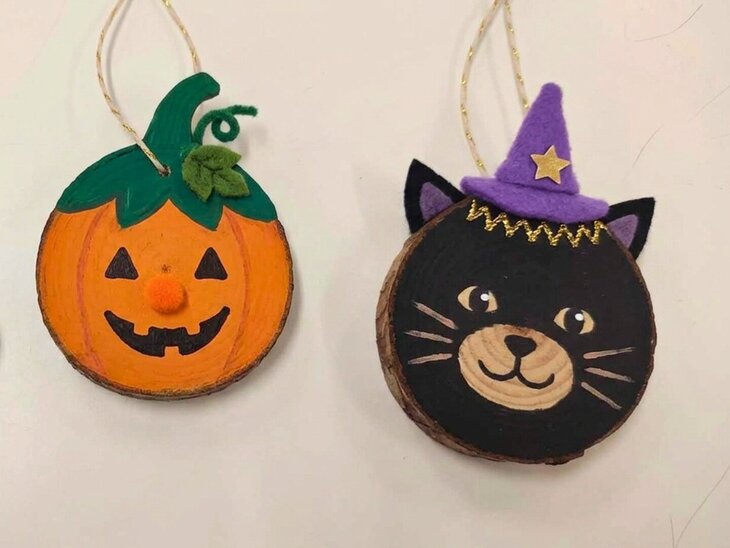 Stages,cours Atelier créatif Déco nature d’Halloween »