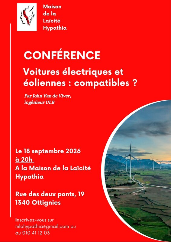 Conférences Voitures électriques éoliennes : compatibles ?