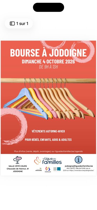 Loisirs Bourse vêtements automne/hiver ❄️