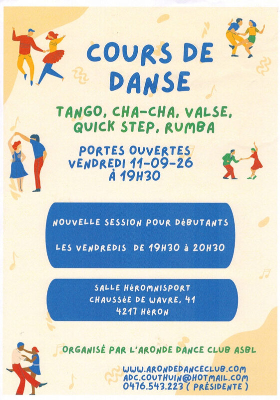 Loisirs Portes ouvertes cours danses
