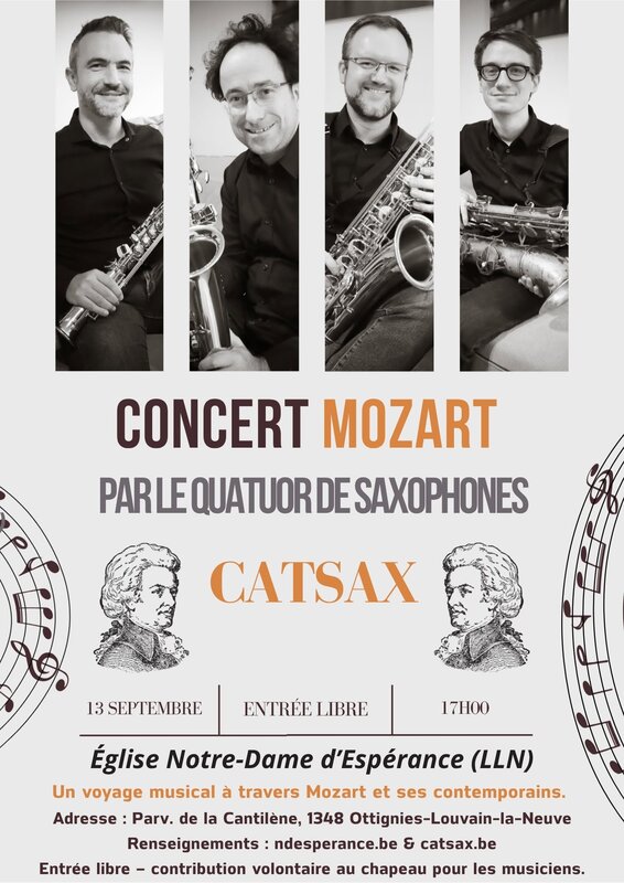 Concerts Vous invite célébrer  