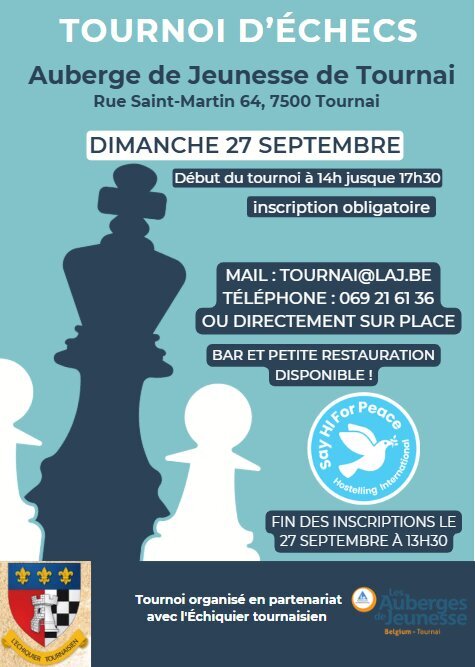 Loisirs Tournoi d échecs