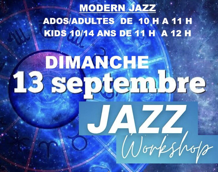 Stages,cours Modern jazz workshop