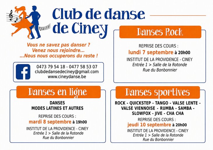 Stages,cours Cours danse rock pour adultes