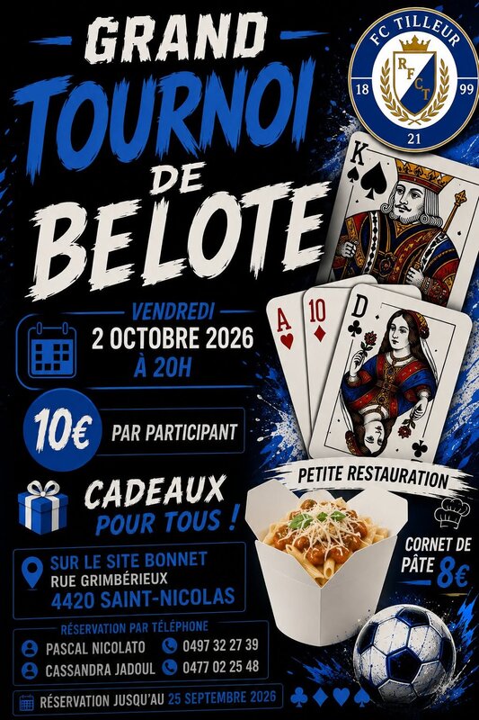 Loisirs Tournois belote