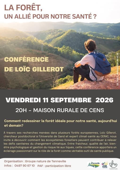 Conférences Conférence: La forêt, allié pour notre santé »