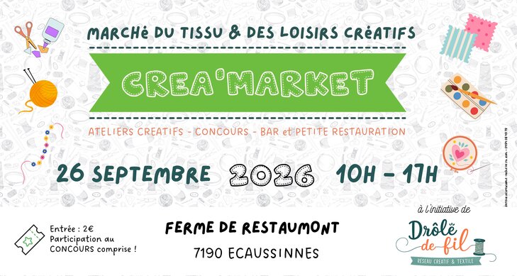 Loisirs Crea Market - rendez-vosu fil des loisirs créatifs