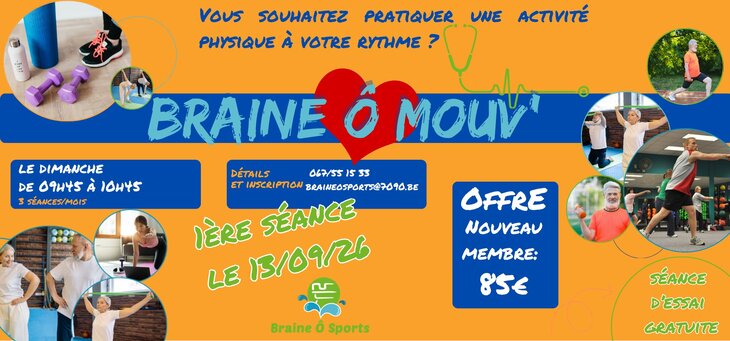 Stages,cours Braine Mouv 