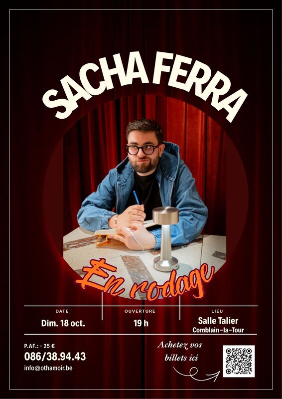 Spectacles Sacha Ferra rôdage